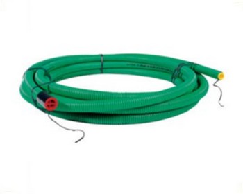 Gaine TPC double paroi vert diamètre 40 longueur 25m