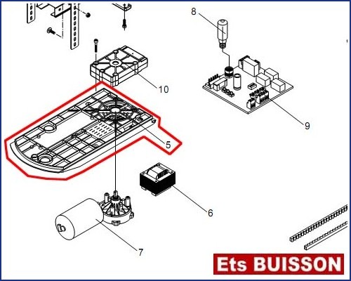 BENINCA JM.3 - Base N°5 Ref 9686680