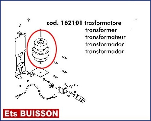 DEA LIVI 900 - Transformateur référence 162101