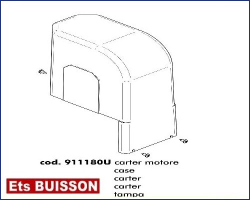 DEA LIVI 400 - Carter référence 911180U