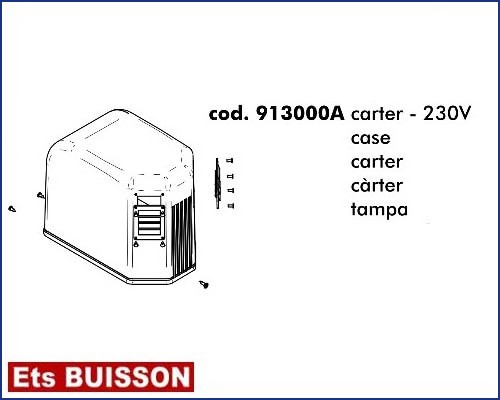 DEA Gulliver - Carter - 230V référence 913000A