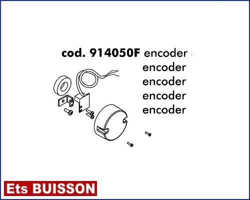 DEA LIVI 800C - Encodeur référence 914050F