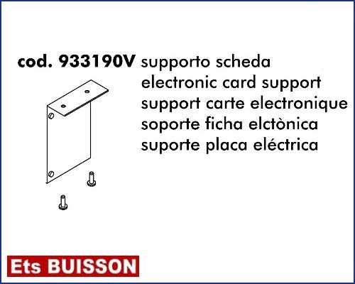 DEA LIVI 900 - Support carte électronique référence 933190V