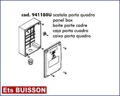 DEA Stop - Boîte porte cadre référence 941180U