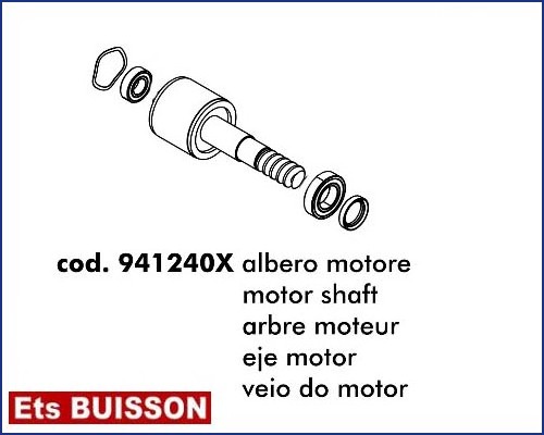 DEA Stop - Arbre moteur référence 941240X