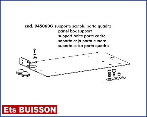 DEA Stop - Support boîte porte cardre référence 945060G