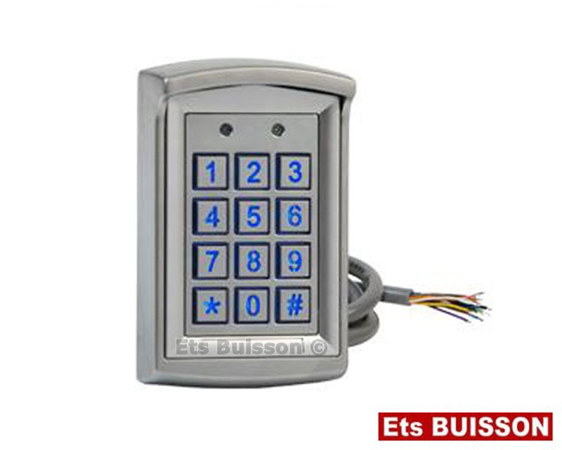 Clavier à code autonome Sewosy - K1000 Clavier à code autonome Sewosy - K1000