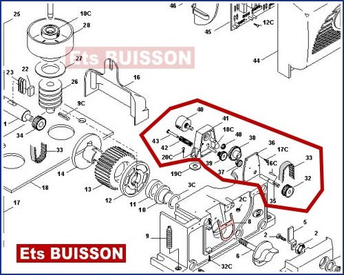 CAME BX-E241 Encodeur 119RIBX013